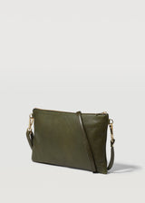 Seaweed Dual Zip Crossbody