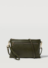 Seaweed Dual Zip Crossbody