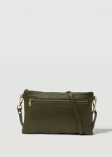 Seaweed Dual Zip Crossbody