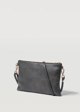 Slate Dual Zip Crossbody
