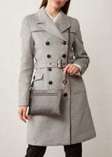 Slate Dual Zip Crossbody