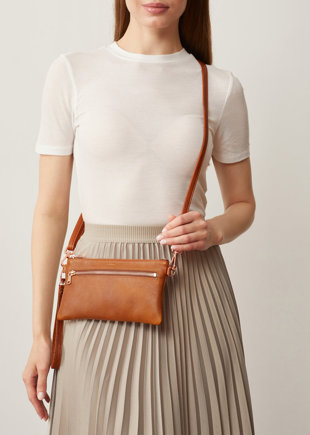 Cedar Mini Dual Zip Crossbody – Charlie Middleton