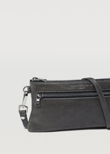 Slate Mini Dual Zip Crossbody