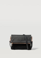 Black Two Tone Mini Weekend Crossbody