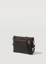 Black Nappa Mini Weekend Crossbody