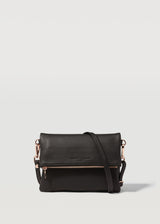 Black Nappa Mini Weekend Crossbody