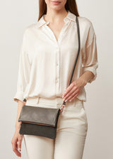 Slate Two Tone Mini Weekend Crossbody