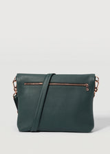 Bottle Nappa Fold Over Satchel