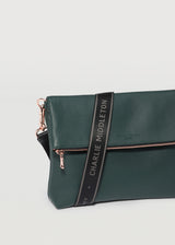 Bottle Nappa Fold Over Satchel