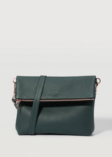 Bottle Nappa Fold Over Satchel