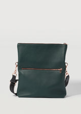 Bottle Nappa Fold Over Satchel