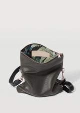 Slate Fold Over Satchel