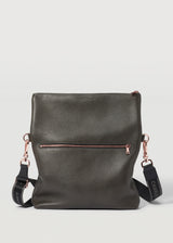 Slate Fold Over Satchel