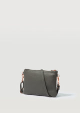 Grey Nappa Essentials Crossbody