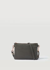 Grey Nappa Essentials Crossbody