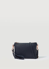 Navy Nappa Essentials Crossbody