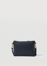 Navy Nappa Essentials Crossbody