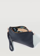Navy Nappa Essentials Crossbody