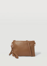Tan Nappa Essentials Crossbody
