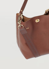 Cognac Ivy Bucket Bag