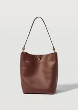 Cognac Ivy Bucket Bag