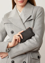 Black Nappa Juliette Purse