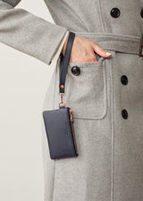 Navy Nappa Juliette Purse