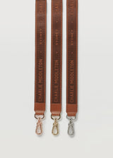 Tan Logo Strap