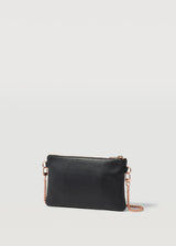 Black Nappa London Clutch