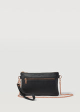 Black Nappa London Clutch