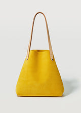 Canary Suede Mini Bespoke Tote