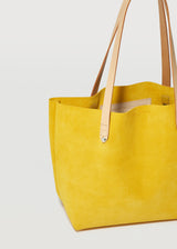 Canary Suede Mini Bespoke Tote
