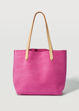Fuchsia Suede Mini Bespoke Tote