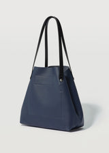 Navy Nappa Mini Bespoke Tote
