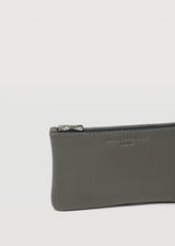 Grey Nappa Mini Pochette