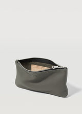 Grey Nappa Mini Pochette