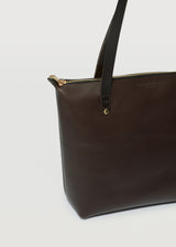 Espresso Mini Bespoke Zip Tote