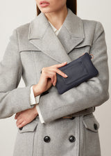 Navy Nappa Odette Purse