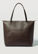 Espresso Bespoke Zip Tote