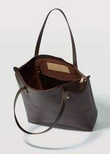 Espresso Bespoke Zip Tote
