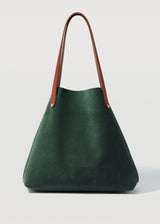 Emerald Suede Bespoke Tote