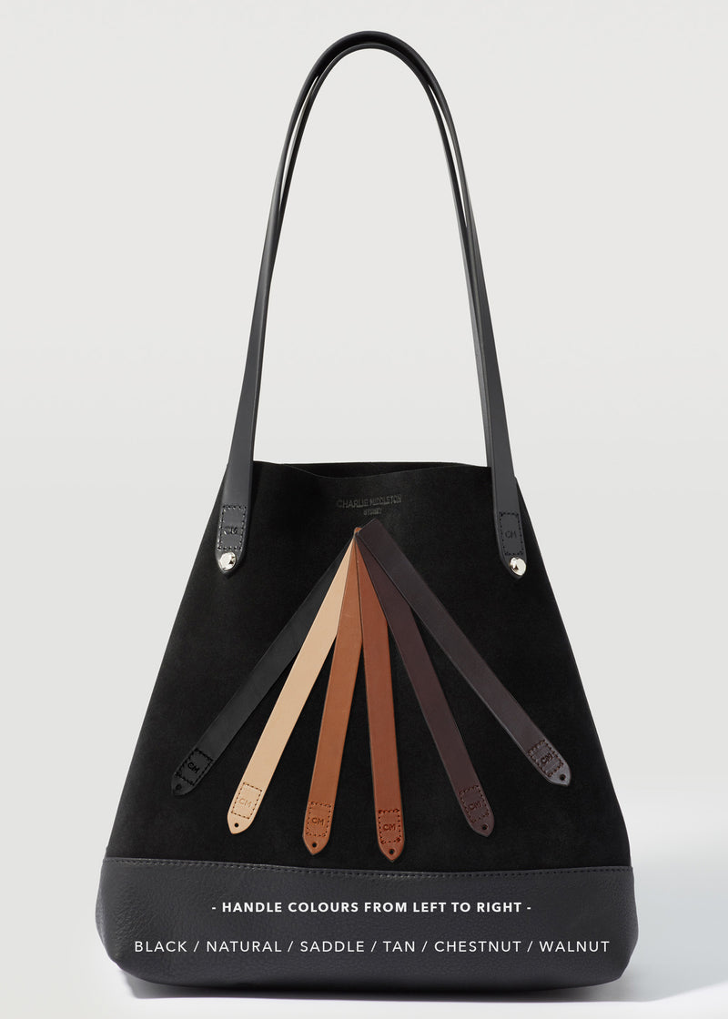 Black Two Tone Mini Bespoke Tote