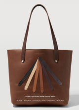 Cognac Mini Bespoke Tote