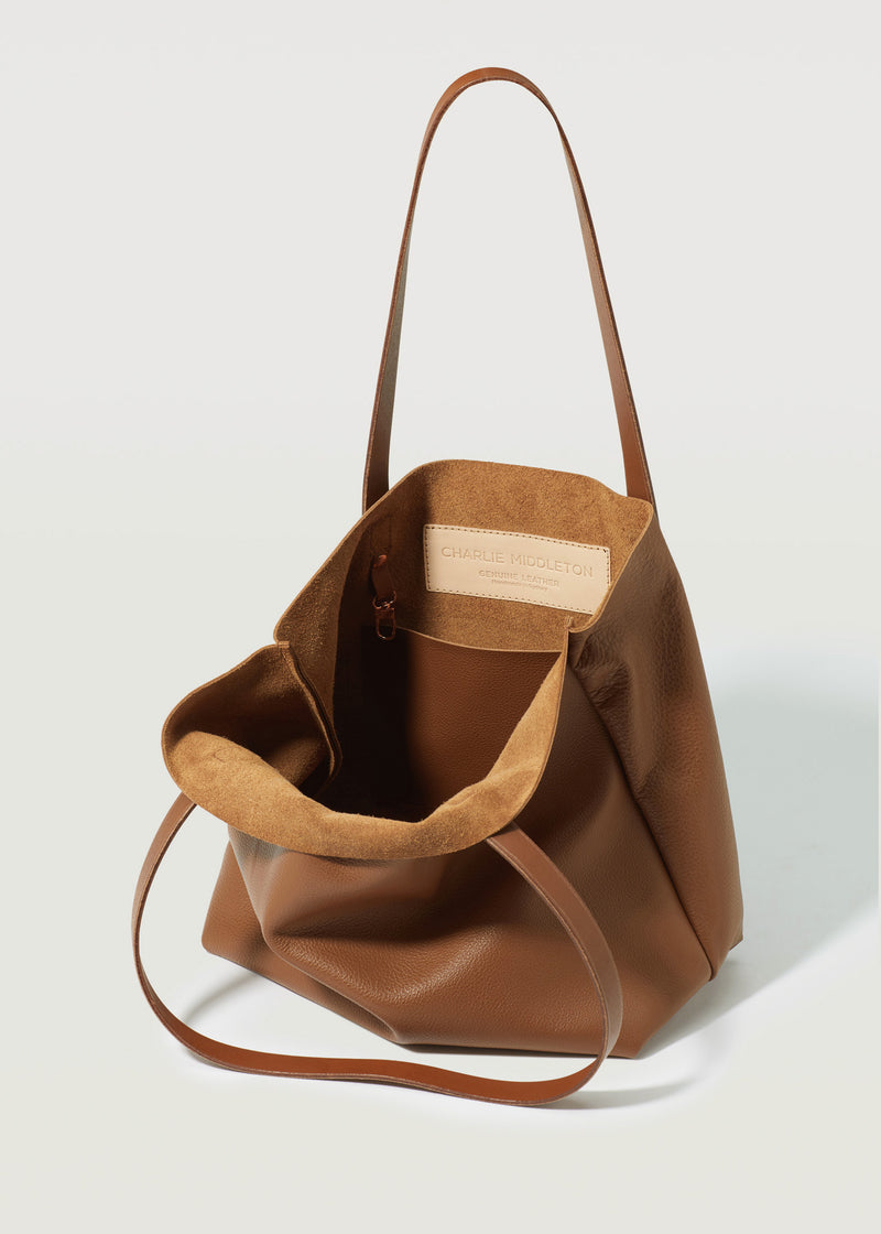 Tan Vogue Mini Bespoke Tote