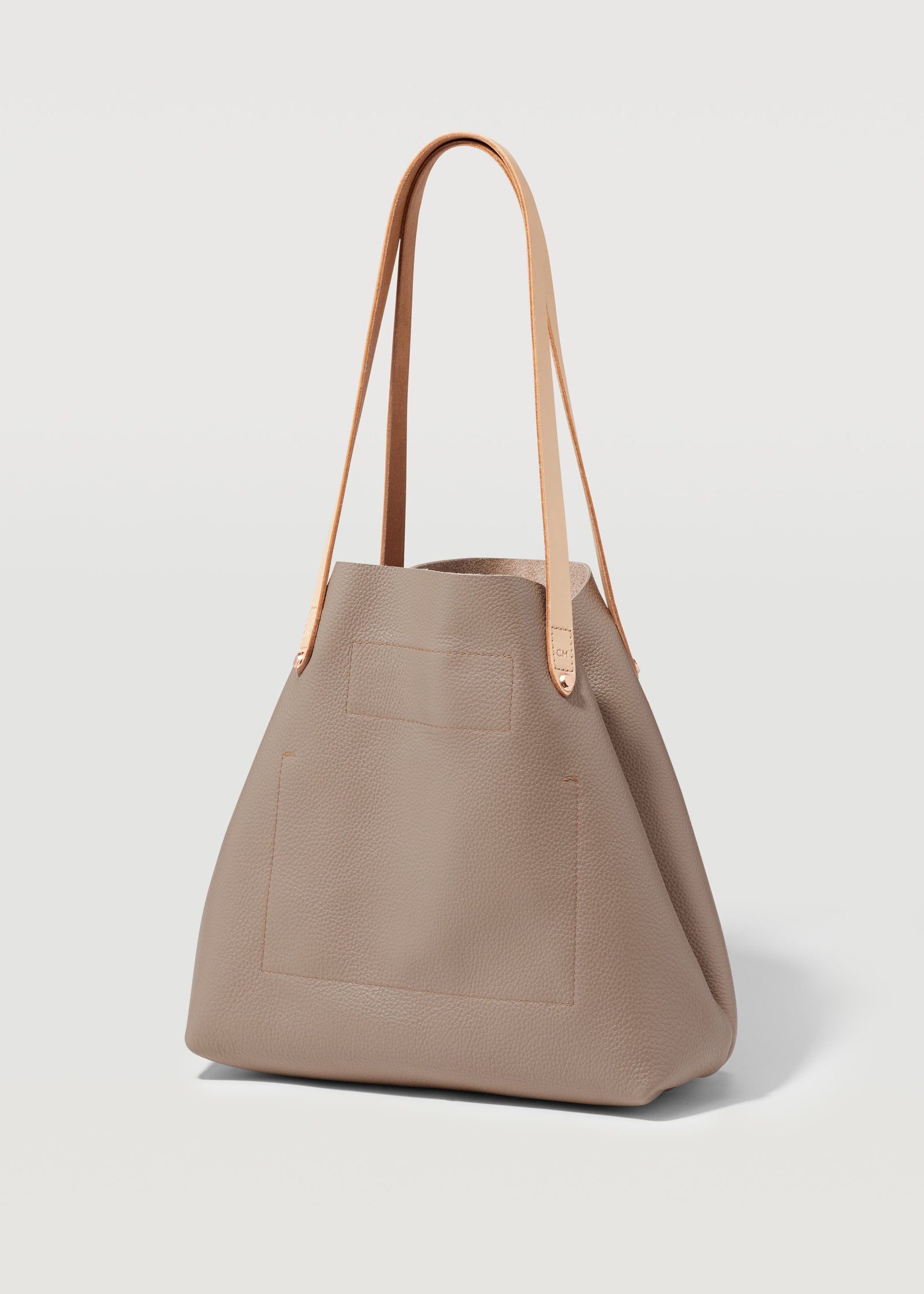 Taupe Mini Bespoke Tote Charlie Middleton