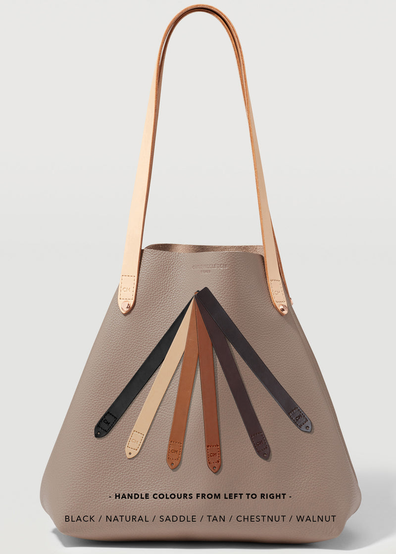 Taupe Mini Bespoke Tote