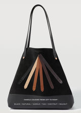 Black Two Tone Bespoke Tote