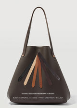 Chocolate Nappa Bespoke tote