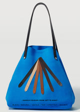 Neon Suede Bespoke tote