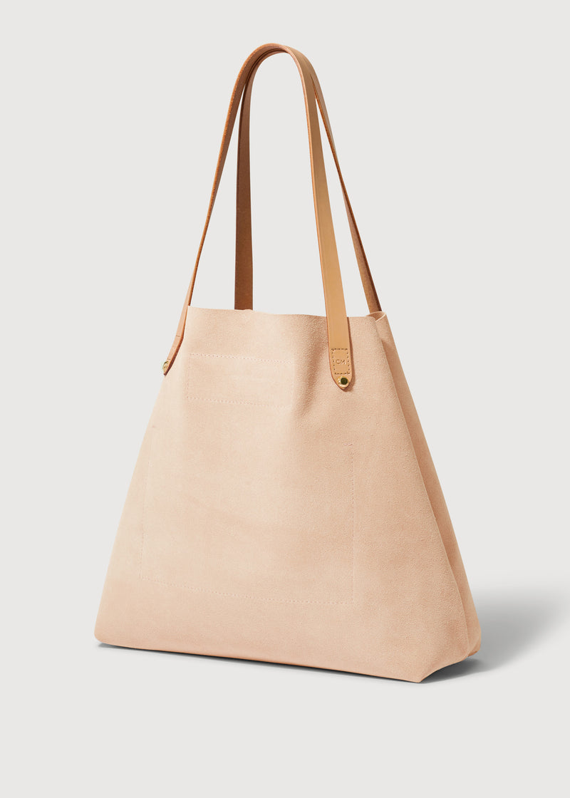 Nude Suede Bespoke Tote